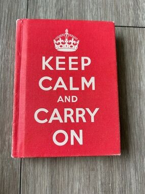Keep Calm and Carry On Hardcover Mini Book
